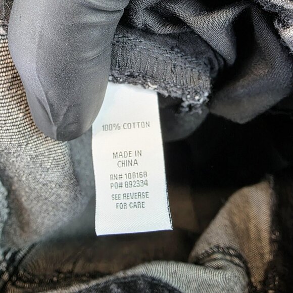 RSQ 90s Jeans Womens 25 Distressed Ripped High Rise Tillys Vintage Denim Y2K - Picture 12 of 13